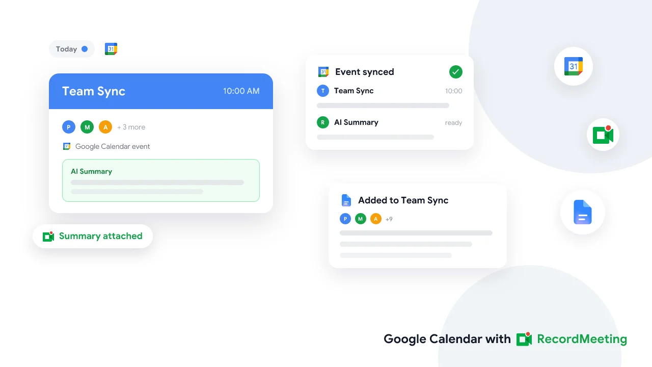ملاحظات الاجتماعات الذكية في Google Calendar: كيفية مزامنة الملخصات تلقائيًا