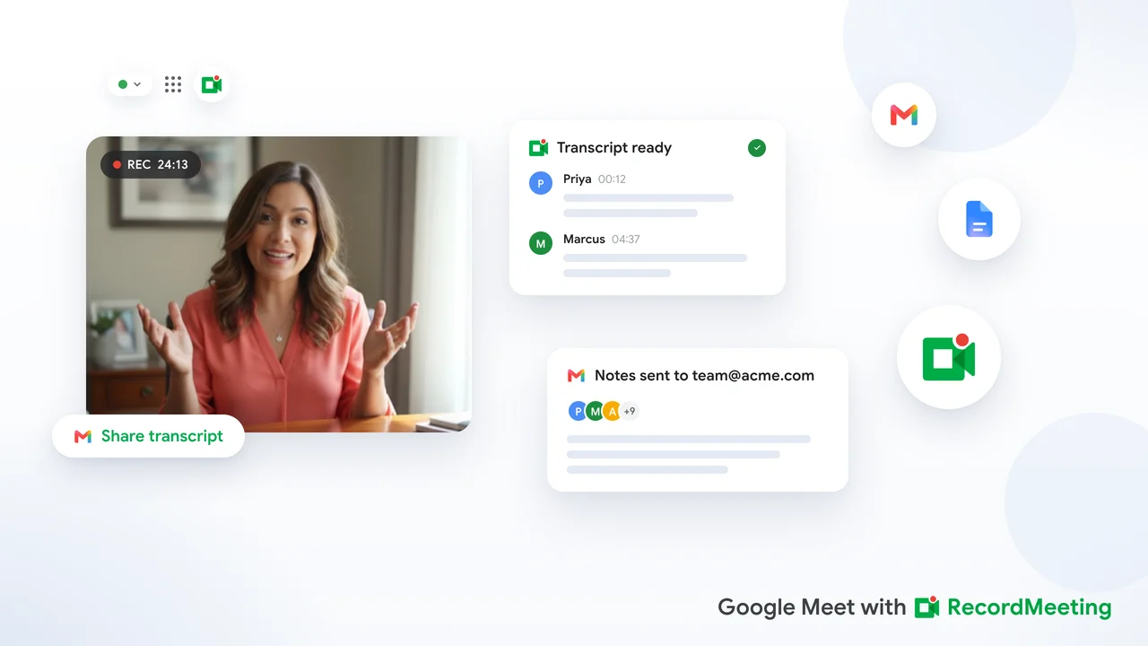 Come condividere il verbale di una riunione: Teams, Google Meet e flussi di lavoro sicuri
