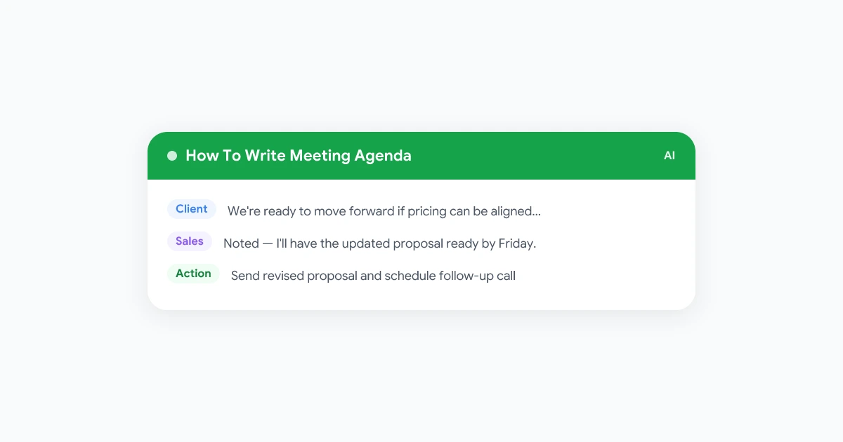 How to Write a Meeting Agenda - Templates and Examples 2026