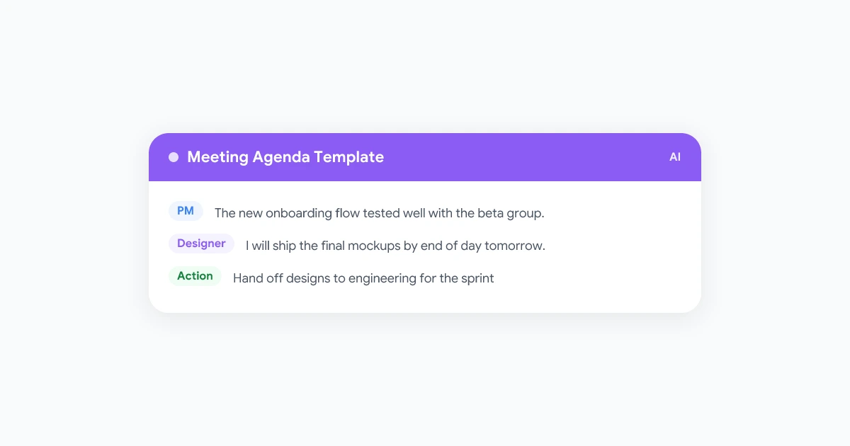 Meeting Agenda Template - Free Formats for Every Meeting
