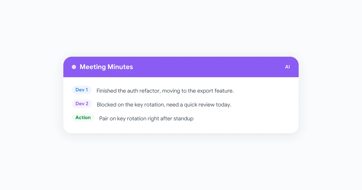 Meeting Minutes - How to Write Them Quickly and Correctly