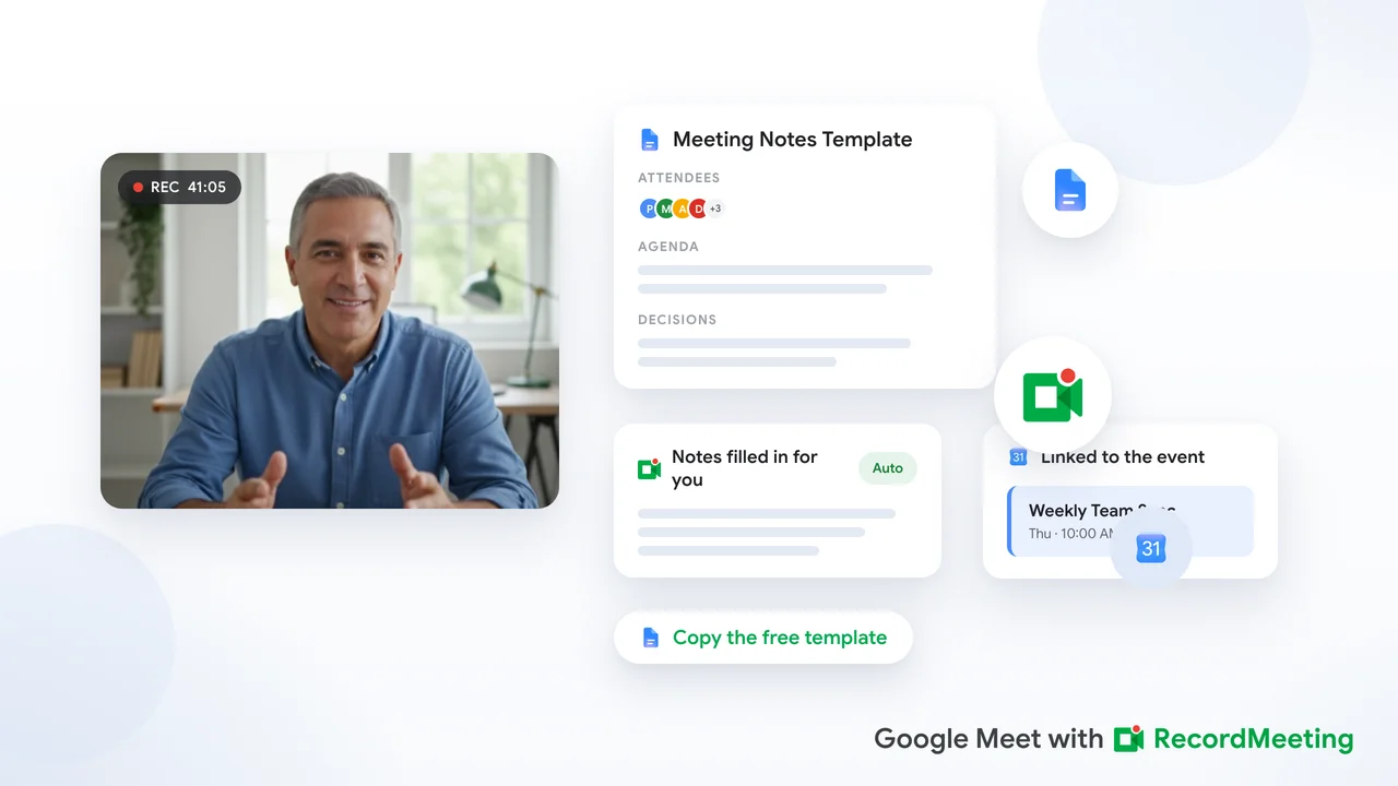 Готовый шаблон для заметок о встречах в Google Docs: бесплатное руководство