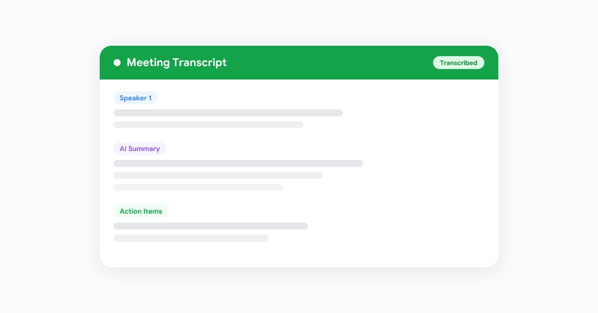 Meeting Transcript - How to Get One From Any Platform