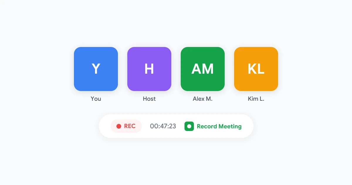 كيفية تسجيل Google Meet بدون إذن المضيف (وما يجب أن تعرفه)