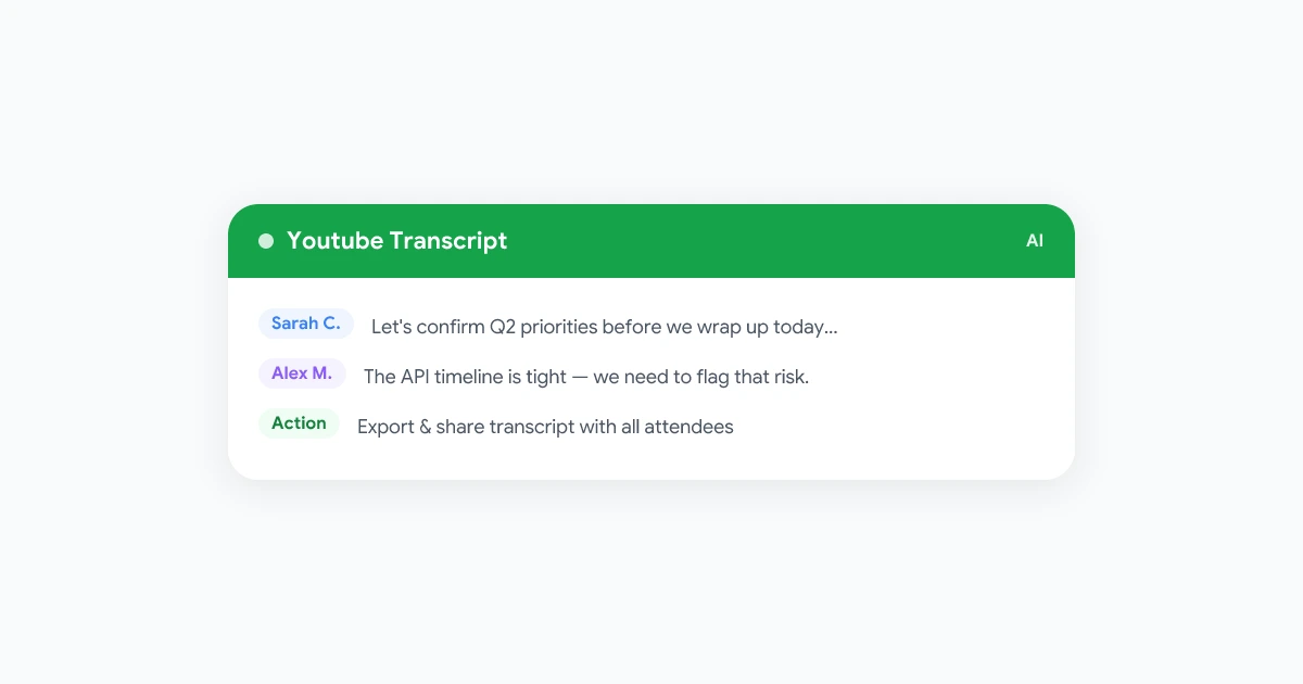 How to Get a YouTube Transcript From Any Video