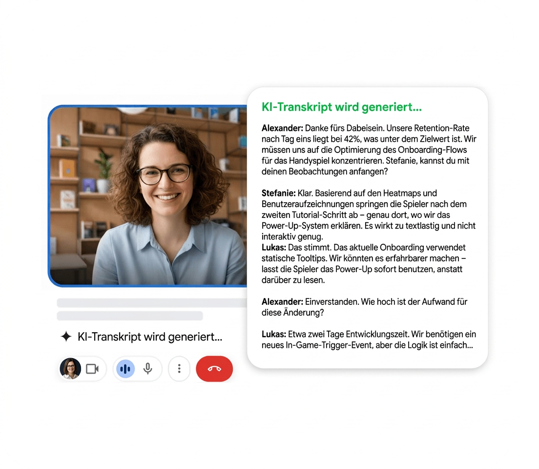 Get Telegram call transcript
