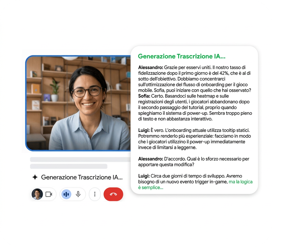 Get Telegram call transcript