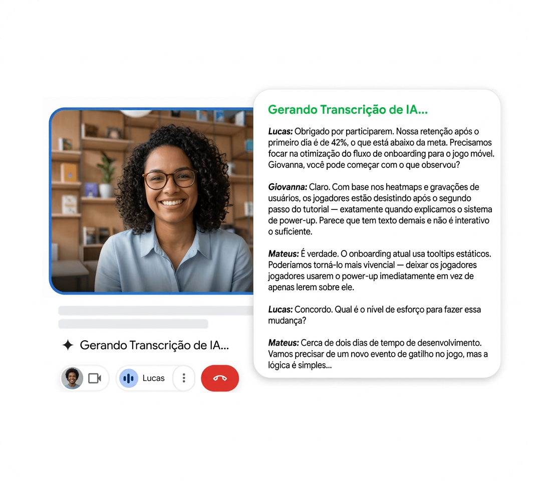 Get Telegram call transcript