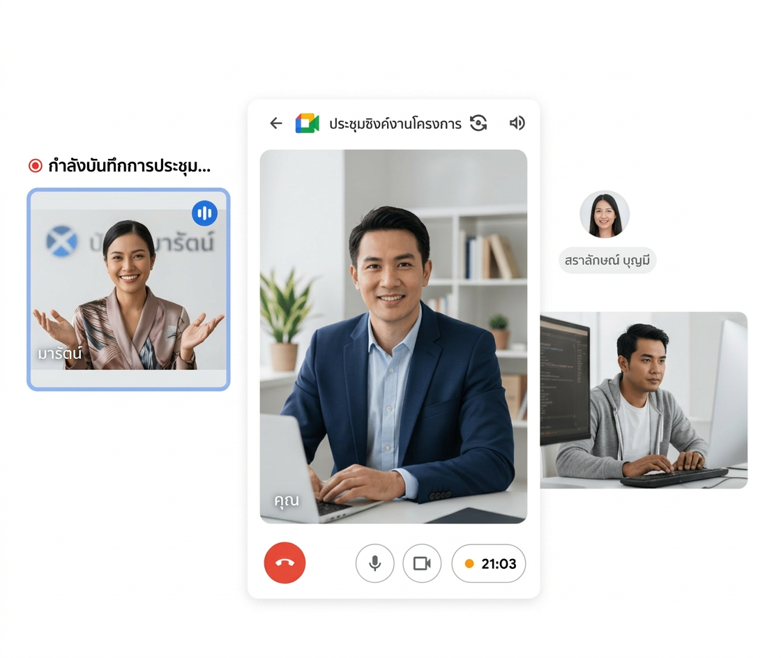 Record Google Meet from my phone